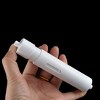 Unique Bargains Family Hotel Bathroom Telescopic Plastic Toilet Paper Replacement Roller Holder White 3 Pcs - 2 of 3