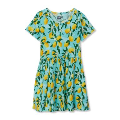 flutter sleeve knee length dress Kiyonna Plus Size Genevieve Lace Flutter Sleeve Midi Dress main image 1