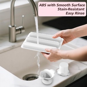 Akoasm Non-3D Printed Round Cake Pop Mold Set with Tray-White - 1 of 4