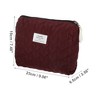 Unique Bargains Women's Portable Heart Makeup Bag 1 Pc - 2 of 3