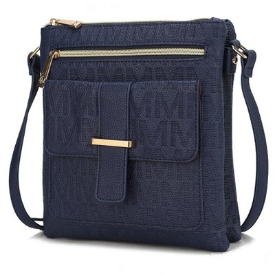 MKF Collection Janni Signature Embossed Crossbody Bag by Mia K