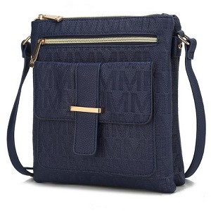 MKF Collection Janni Signature Embossed Crossbody Bag by Mia K - 1 of 4
