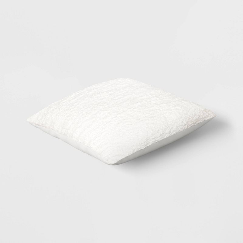 Woven Cotton Textured Square Throw Pillow - Threshold™, 3 of 8