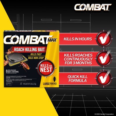 Combat Source Kill Max Large Cockroach Bait Stations - 8 ct_11