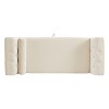 Sapphtopaz 51.25" Storage Bench Ottoman with Storage, Velvet Multifunctional Ottoman Bench with 1 Pillow for Entryway Bedroom - 2 of 4