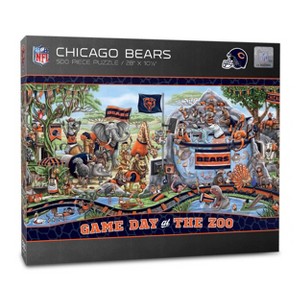NFL Chicago Bears Game Day at the Zoo 500pc Puzzle - 1 of 3