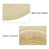 Womens Wide Brim Straw Embellished Floppy Hat, Stylish UV Sun Protection Beach Travel Hats - Tirrinia - 2 of 4