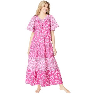 Only Necessities Long Tiered Print Lounger - 1 of 4