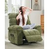 Rocker Chair for Adults, Overstuffed Large Manual Recliner Glider, Nursery Rocking Chairs - 2 of 4