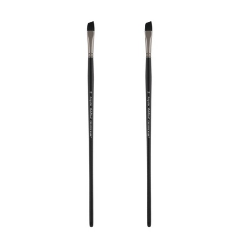 Black Swan Synthetic Red Sable Paint Brushes - Filbert Size # 8