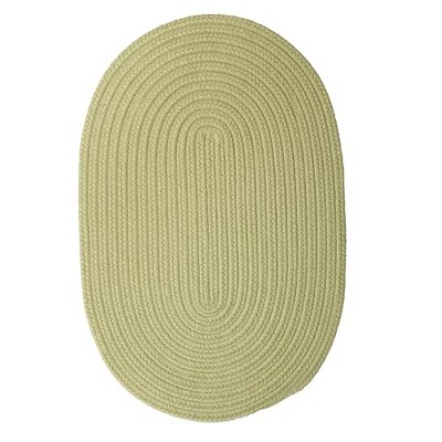 Colonial Mills Boca Raton - Celery 4 Ft x6 Ft Oval Rug Indoor/Outdoor 100% Polypropylene