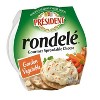 President Rondele Gourmet Spreadable Cheese Garden Vegetable - 6.5oz - 3 of 3
