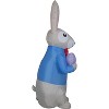Gemmy Airblown Inflatable Dapper Easter Bunny w/Egg, 7 ft Tall, Multicolored - 2 of 4