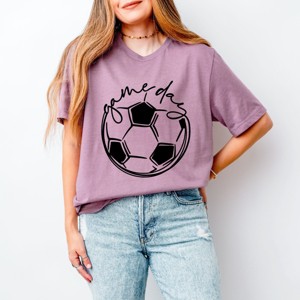 Simply Sage Market Game Day Soccer Short Sleeve Tee - 1 of 4