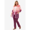 Woman Within Plus Size Ombre Shaker Cardigan - 4 of 4
