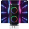 TOPTECH KL-5 Party Speaker with Dual 3” Woofers, Karaoke Mic, and Disco Lights - 3 of 4