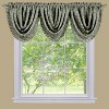 Kate Aurora Custom Rod Pocket Austrian Damask Window Valance With Pleated Trim - 2 of 2