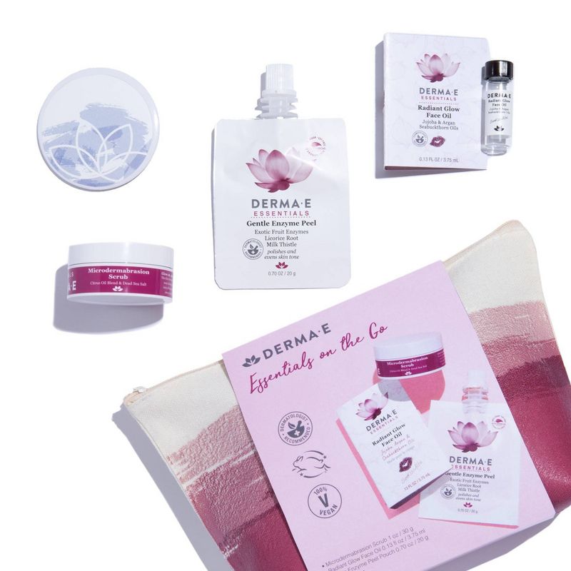 derma e Essentials on the Go Skincare Gift Set - 1.83oz/3pc, 4 of 5