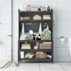 Kitchen Cart with Shelves and 360¡ã Smooth Wheel - 2 of 4
