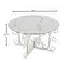 Hotraffy Round Tempered Glass Coffee - 4 of 4