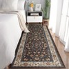 Area Rugs Floral Rug Non Slip Large Living Room Rug Washable Vintage Bohemian Soft Carpet for Bedroom Home Office - 3 of 4