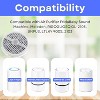 Nispira Activated Carbon HEPA Filter Replacement For Air Purifier FridaBaby Sound Machine Meleden RIGOGLIOSO GL-2103 JINPUS LTLKY 900S 2103, 8 Pack - 2 of 4