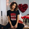 Simply Sage Market Women's Love More Worry Less Short Sleeve Graphic Tee - 2 of 4