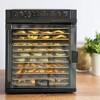 Tribest Sedona Express Food Dehydrator with Stainless Steel Trays – Black - 2 of 4