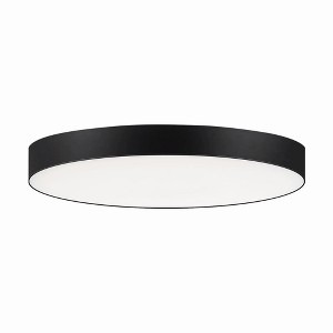 Maxim Lighting Trim 1 - Light Flush Mount in  Black - 1 of 4