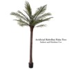 Pure Garden Artificial Palm Tree - Potted Faux Plant for Office or Home Decor - Realistic Greenery for Indoor or Outdoor Use - 3 of 4