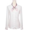 INSPIRE CHIC Women's Floral Printed Cotton Blended Small Square Neck Scarves 1Pc - 2 of 4