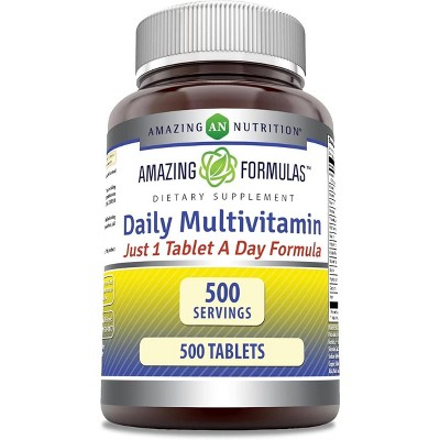 Amazing Formulas Daily Multivitamin  500 Tablets