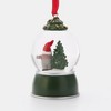 Personalization Mall 2025 Gnome with Gifts Snow Globe Ornament - 2 of 4