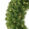 Puleo 24" Pre-Lit Battery-Operated Artificial Christmas Wreath - 4 of 4