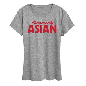 Women's - Instant Message - Phenomenally Asian Short Sleeve Graphic T-Shirt - 1 of 4