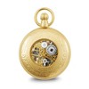 Black Bow Jewelry Charles Hubert Gold Finish Pocket Watch - 3 of 4