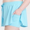 Women's Woven High-Rise Flutter Shorts 3" - All In Motion™ - 4 of 4