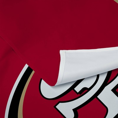 San Francisco 49ers Red and Gold NFL Wall Hanging
