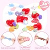 Joyfy 28Pcs Valentine Kawaii Stress Relief Mochi Squishy Toys Filled Hearts and Valentine Cards for Kids Classroom Exchange Gifts Party Favors - image 4 of 4