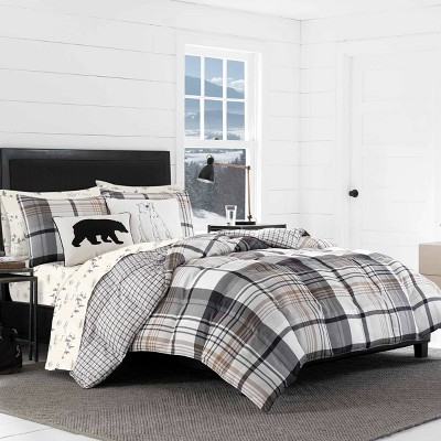 Twin Gray Cotton Flannel Deep Pocket Sheet Set