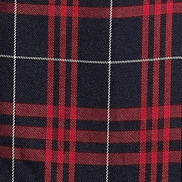 classic navy large plaid