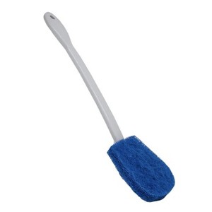 Lola Products Toilet Brush and Holder Set, Classic Version, Durable Bristles for Deep Cleaning, w/ Compact Space Saving Storage Holder, 1 Pack - 1 of 4