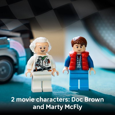 Детские конструкторы LEGO Speed Champions Time Machine from Back to the Future 77256 — фото 5