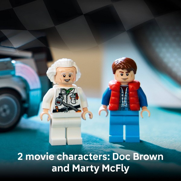 LEGO Speed Champions Máquina del Tiempo de Volver al Futuro 77256 5