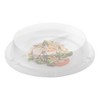 Smarty Had A Party 9" Clear Round Plate Disposable HIPS Dome Short Lids (125 Lids) - 2 of 4