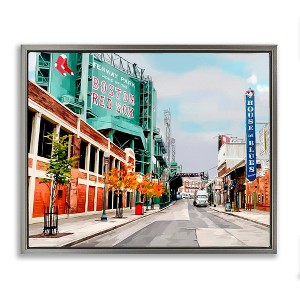 Stupell Industries Fenway Park Boston Cityscape, 21" x 17" - 1 of 4