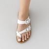 CUSHIONAIRE Pluto Cork Footbed Summer Sandals for Women 2025 Comfortable Slides with Adjustable Buckles, Toe Loop & Stitched Design - 2 of 4
