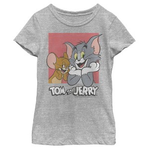 Girl's Tom and Jerry Innocent Rivalry T-Shirt - 1 of 4