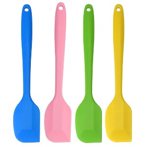 Unique Bargains Kitchen Cooking Baking Silicone Heat Resistant Non Stick Spatula - 1 of 4