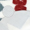 Unique Bargains Funny Letters and Irregular Pattern Non-Slip Absorbent Bathroom Mat - 4 of 4